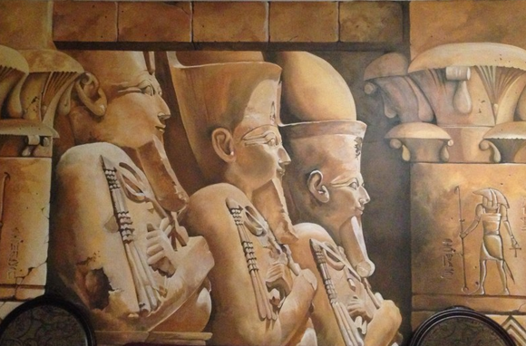 Egyptian Theme Murals
