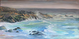 Smelt Sands-12" by 24" Oil on Board Original Oil Painting